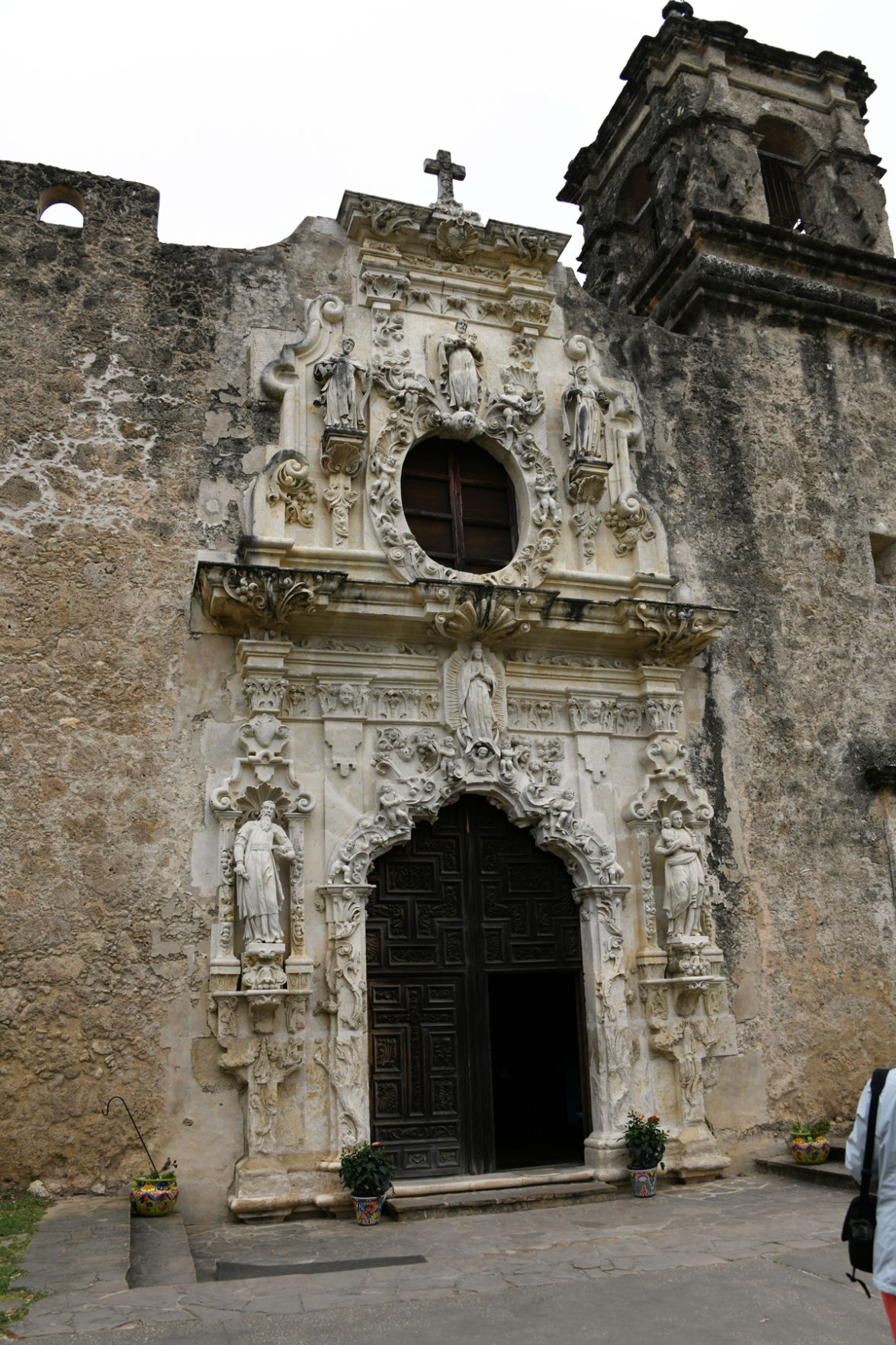 111 Entrance to the San Jose Mission Church.JPG